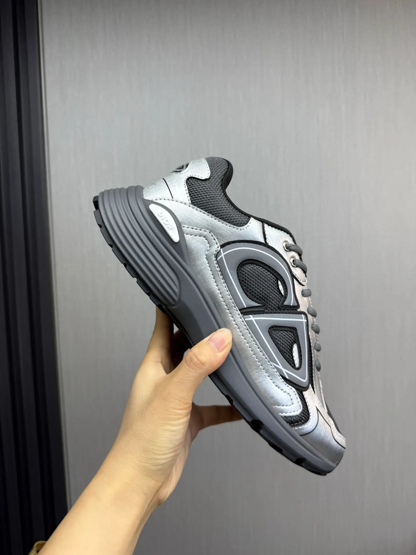 Men's men's shoes 💰580💰 Dior Dior.B30 couple hot sale ❤️💚Official website 1:1 replica ⬆️Imported cowhide stitching, comfortable mesh lining 35-45 (45 customized, non-refundable)